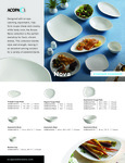 Acopa Dinnerware Nova Sell Sheet
