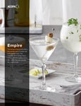 Acopa Empire Glassware Sell Sheet Acopa Empire Glassware Sell Sheet