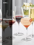 Acopa Silhouette Glassware Sell Sheet