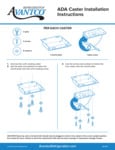 ADA Caster Installation