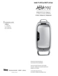 AeraMax III stand and AeraMax III PC stand manual AeraMax III stand and AeraMax III PC stand manual