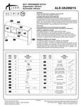 Alera ALEVA286015 Hutch Instructions
