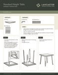 Alloy Table Base-Standard_Assembly Instructions Alloy Table Base-Standard_Assembly Instructions