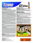 Ant Killer Spray Instructions