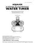 Aqua Joe AJ-ET2Z 2-Zone Electronic Water Timer with Customizable Programs and Connections Manual Aqua Joe AJ-ET2Z 2-Zone Electronic Water Timer with Customizable Programs and Connections Manual