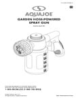 Aqua Joe AJ-MSG-TND Manual Aqua Joe AJ-MSG-TND Manual