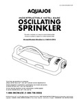 Aqua Joe AJ-OMS18-BRS Manual
