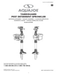 Aqua Joe AJYP100 Patrol Motion-Activated Sprinkler with Solar Charge Panel and Batteries Manual Aqua Joe AJYP100 Patrol Motion-Activated Sprinkler with Solar Charge Panel and Batteries Manual