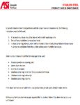 ASI Partitions Product Care & Maintenance Stainless Steel ASI Partitions Product Care & Maintenance Stainless Steel