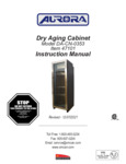 AURORA 47101_Dry_Aging_Cabinet Instruction Manual