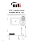 AutoFry MTI-10X 2.75 Gallon Automatic Ventless Fryer Manual AutoFry MTI-10X 2.75 Gallon Automatic Ventless Fryer Manual