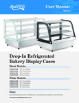 Avantco Baker Display Cases Manual 