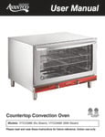 Avantco Countertop Convection Ovens 38M 46M Manual Avantco Countertop Convection Ovens 38M 46M Manual