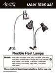 Avantco Flexible Heat Lamps - Carving Stations Manual