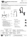 FAUCET DECK MT 8"C 5-3/4 GNECK LVR 18.39 GPM CS6