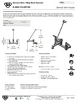 FAUCET SERVICE WALL MT "C W/ CHECK & B-0230-KIT