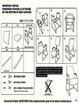 Boss B709 Chair Assembly