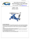 CART-1750 Manual CART-1750 Manual