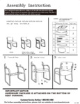 Boss LeatherPlus Sled Chairs Assembly Boss LeatherPlus Sled Chairs Assembly