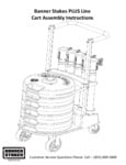 Banner-Stakes-PLUS Cart Assembly Instructions