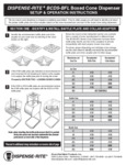 BCDS-BFL_Product_Instructions BCDS-BFL_Product_Instructions