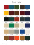 BFM Seating Upholstery Options with Spirit Millennium Colors