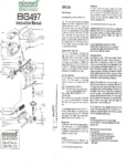 BG497 Sweeper Manual