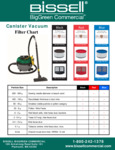 BGCOMP9H  Canister Vac Filter Chart
