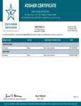 BGF100 Kosher Certification-BG pt 2