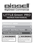BGSS1481 Spot Cleaner User Manual