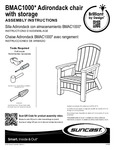 Suncast Adirondack Chair Instructions Suncast Adirondack Chair Instructions