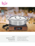 Bon Chef Induction Warmer Sell Sheet Bon Chef Induction Warmer Sell Sheet