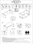 Boss N103 Desk Shell Assembly Instructions