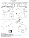 Boss N147 Bullet Desk Assembly Instructions Boss N147 Bullet Desk Assembly Instructions