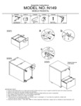 Boss N149 Mobile Pedestal File Cabinet Assembly Instructions Boss N149 Mobile Pedestal File Cabinet Assembly Instructions