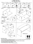 Boss N169 Gallery Reception Desk Assembly Instructions