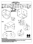 Boss N196 Return Desk Assembly Instructions