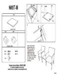 Boss N6ST Side Table for B629M Chair Assembly Instructions