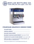 Fountain Graphic Order Form Fountain Graphic Order Form