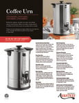 Avantco Coffee Urns