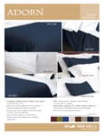 1888Mills Adorn Bedding Brochure