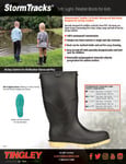 youth rain boot brochure