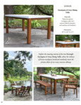 20868 Eucalyptus Ivory Dining Table Outdoor Interiors