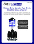 Last Call Electric Glass Washer Brochure