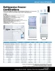 accucold Refrigerator/Freezer Combo Brochure accucold Refrigerator/Freezer Combo Brochure