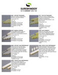 Surebond Glue stick sell sheet