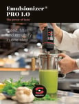 Sammic Emulsionizer Pro Brochure Sammic Emulsionizer Pro Brochure
