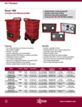 Novatek Novair 1000 Brochure Novatek Novair 1000 Brochure