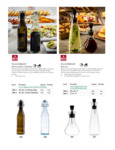 Tablecraft Oil & Vinegar Brochure Tablecraft Oil & Vinegar Brochure