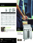 Traulsen Prep Table Brochure